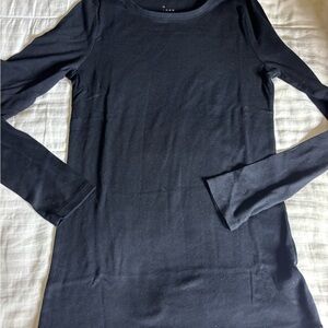 a new day Black Knit Top